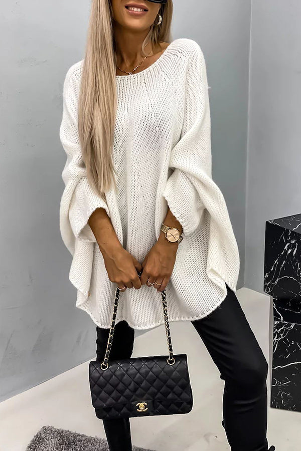 Abigail - Comfy Knitted Round Neck Sweater