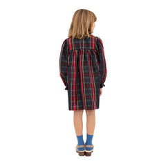 Ava - plaid bow dress