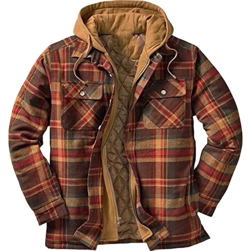 James - Quilted Fleece Shirt Jacket for Men