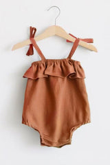 Lily - ruffles baby girls romper