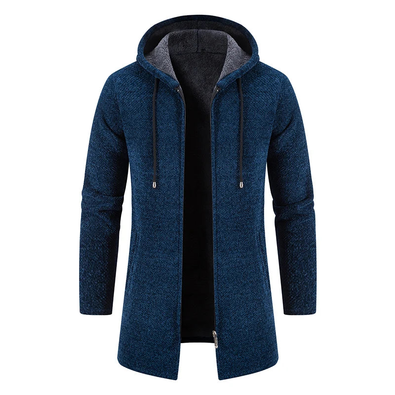 Ethan – Men's Long Winter Trench Coat