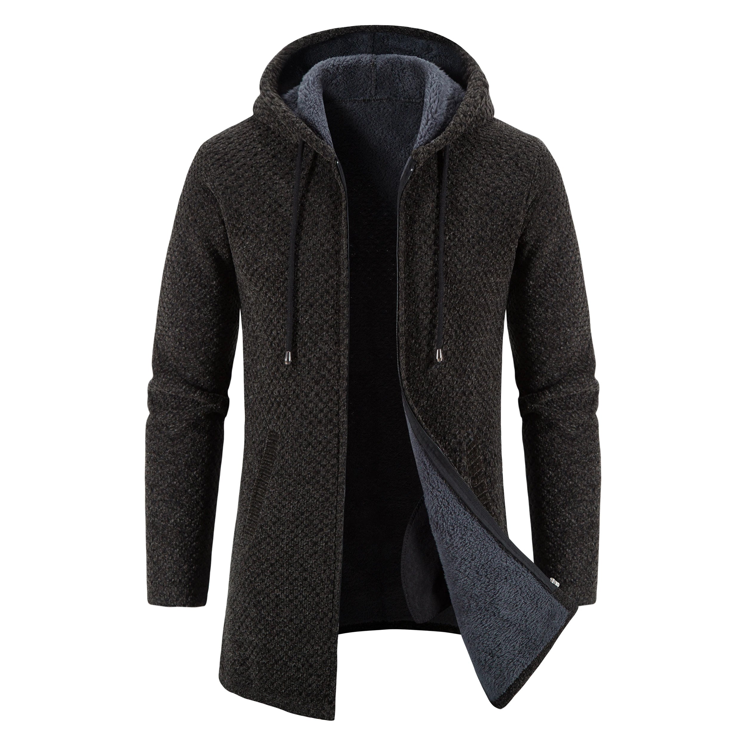 Ethan – Men's Long Winter Trench Coat