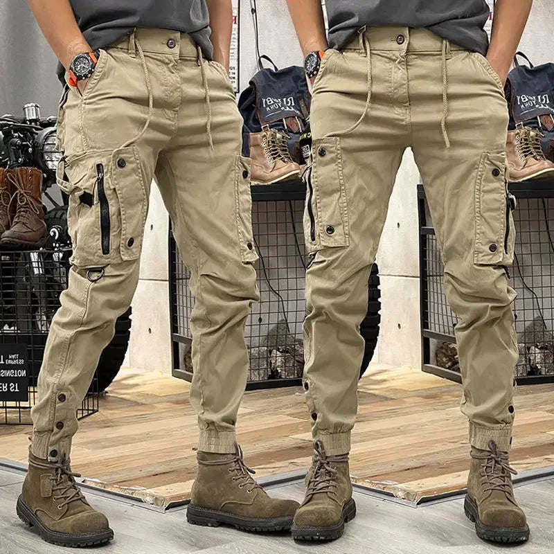 Ethan - Men's Slim Cargo Pants