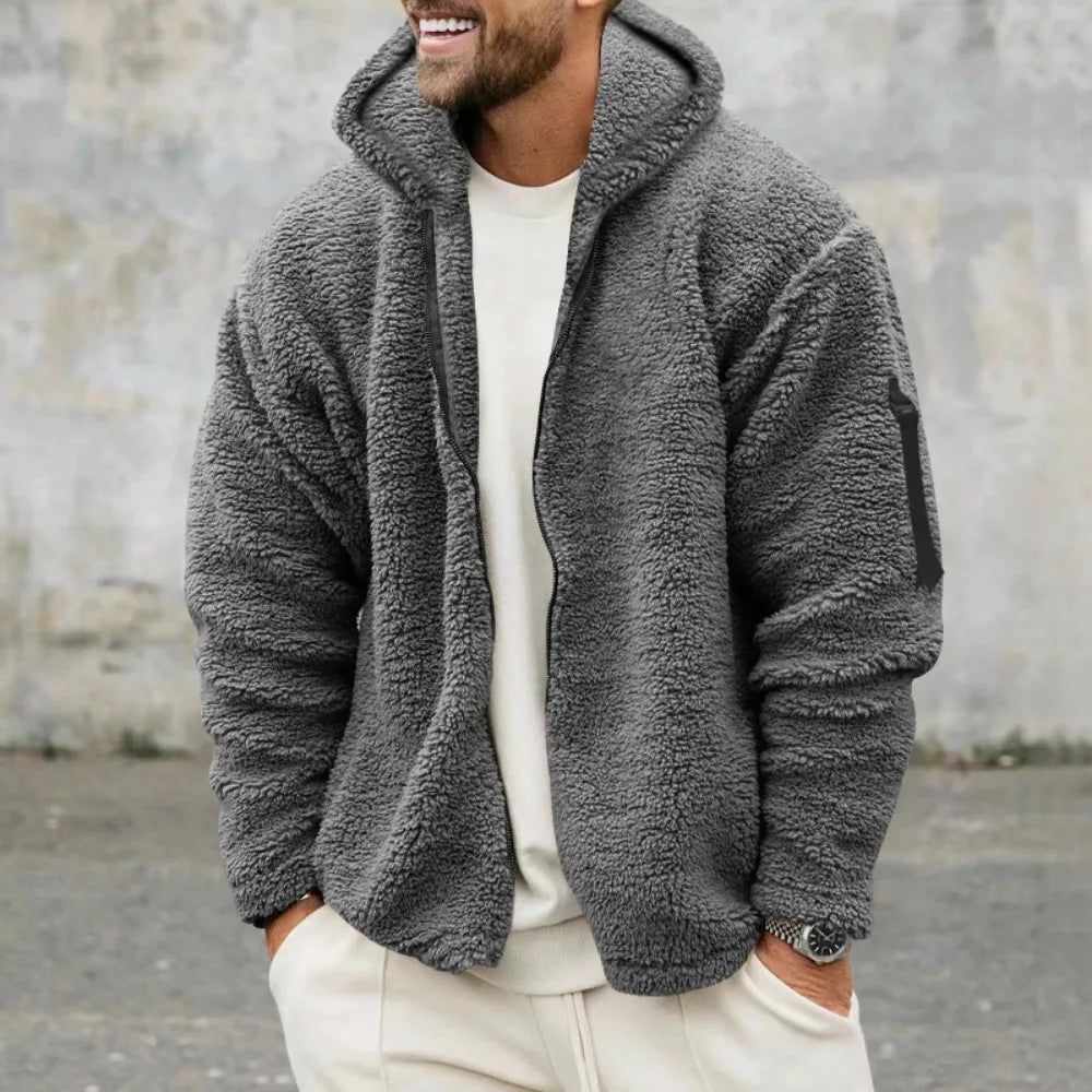 Liam – Men's Double-Sided Hooded Jacket