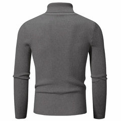 Nathan – Men's High-Collar Astronomic Knit Sweater