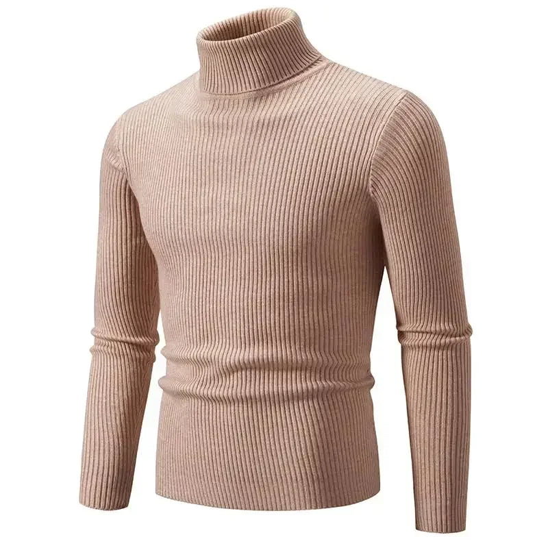 Nathan – Men's High-Collar Astronomic Knit Sweater