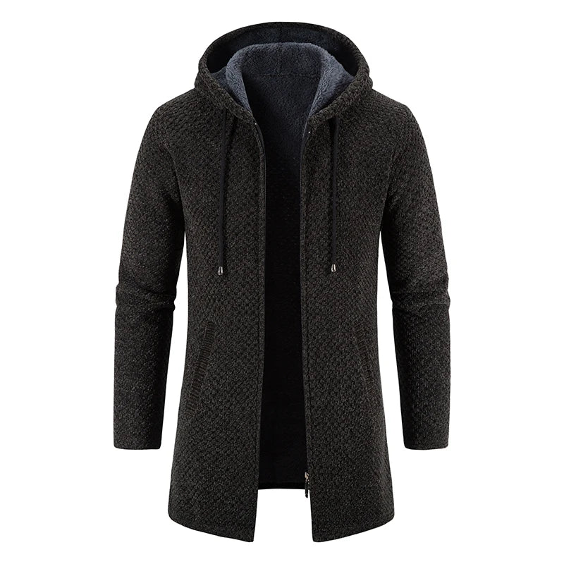 Ethan – Men's Long Winter Trench Coat