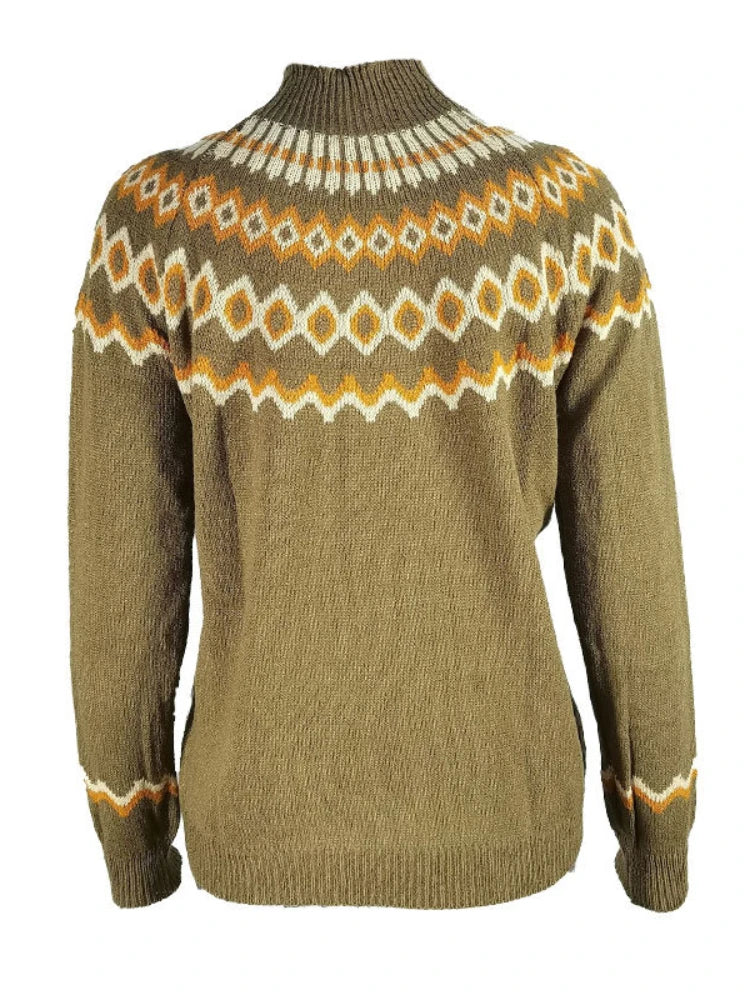 Sophia - Round Neck Knitted Pullover Sweater