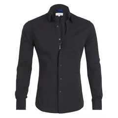 James – Long Sleeve Cotton Shirt for Men