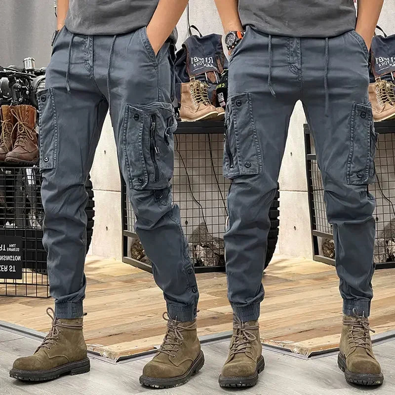 Ethan - Men's Slim Cargo Pants