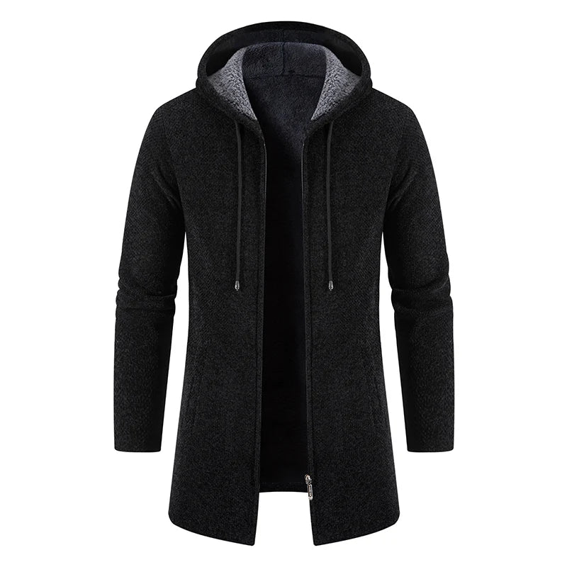 Ethan – Men's Long Winter Trench Coat