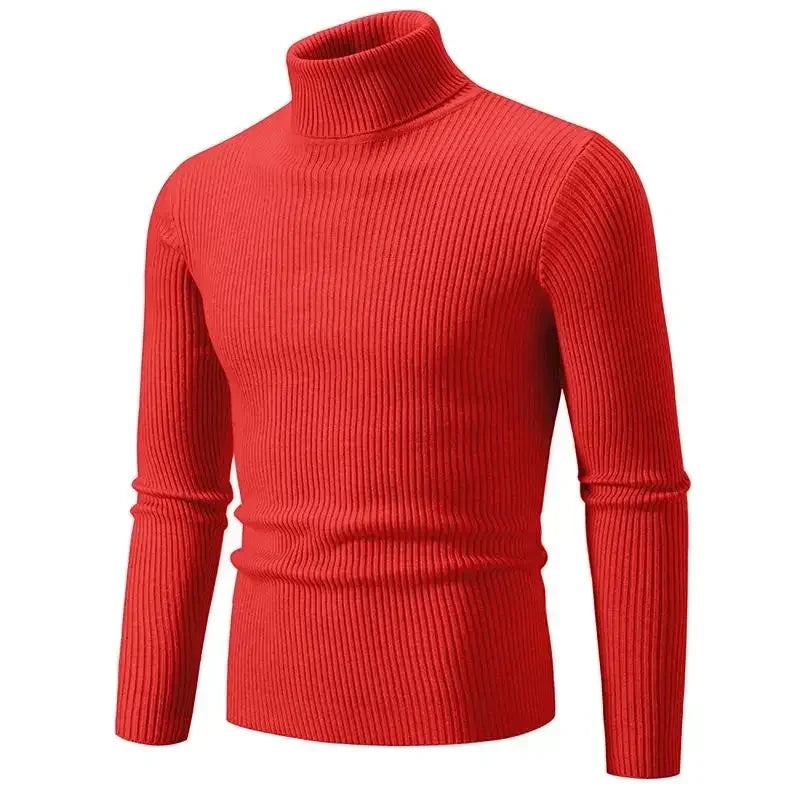 Nathan – Men's High-Collar Astronomic Knit Sweater