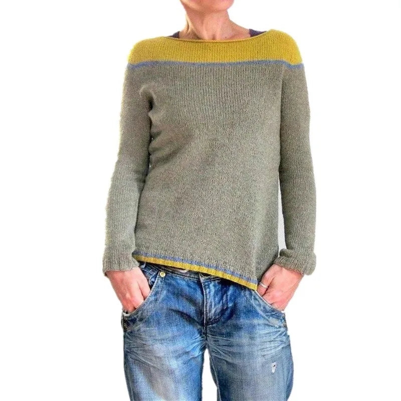 Sophia – Vintage Knitted Sweater for Women