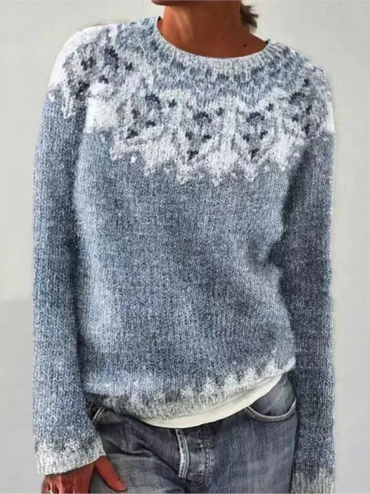 Sophia – Vintage Knitted Sweater for Women