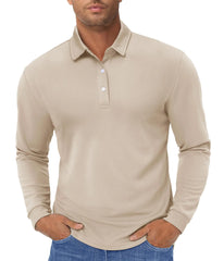 Andrew – Men's Long-Sleeve Polo Shirt