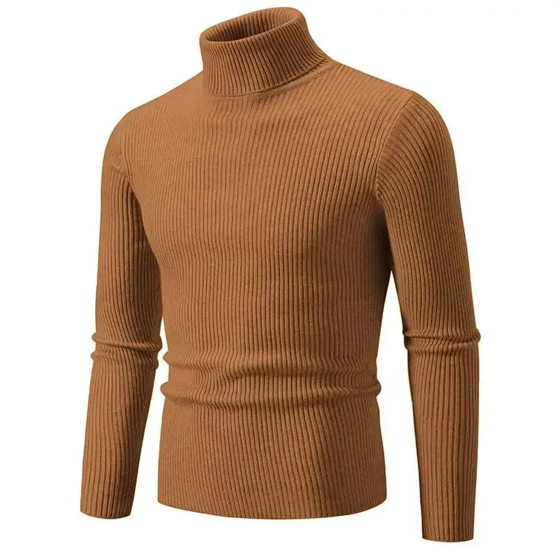 Nathan – Men's High-Collar Astronomic Knit Sweater