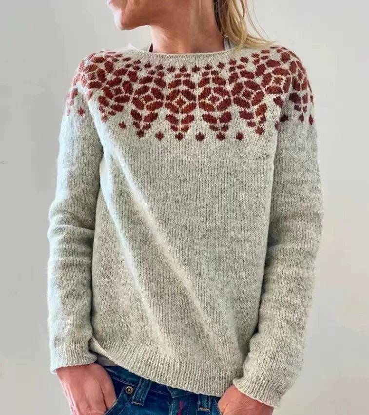 Sophia – Vintage Knitted Sweater for Women