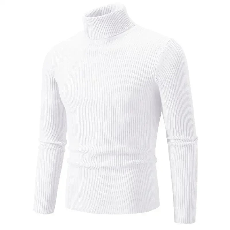 Nathan – Men's High-Collar Astronomic Knit Sweater