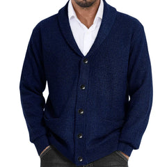 James – Men's Vintage Knit Cardigan