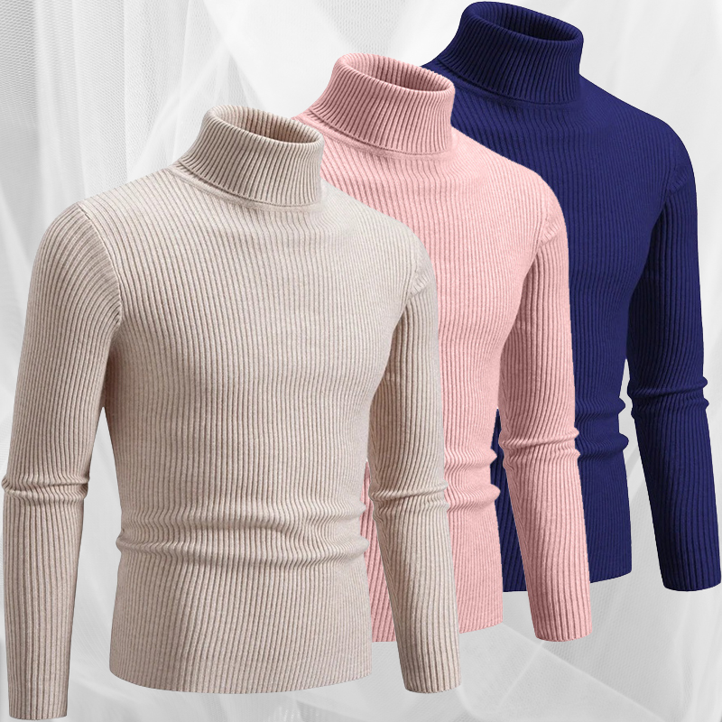 Daniel - Men's Turtleneck Sweater