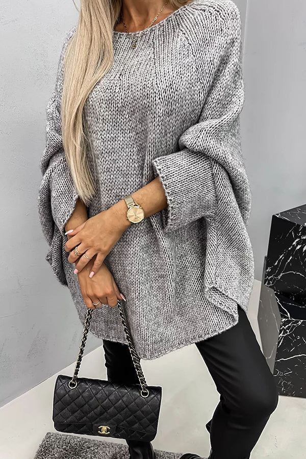 Abigail - Comfy Knitted Round Neck Sweater